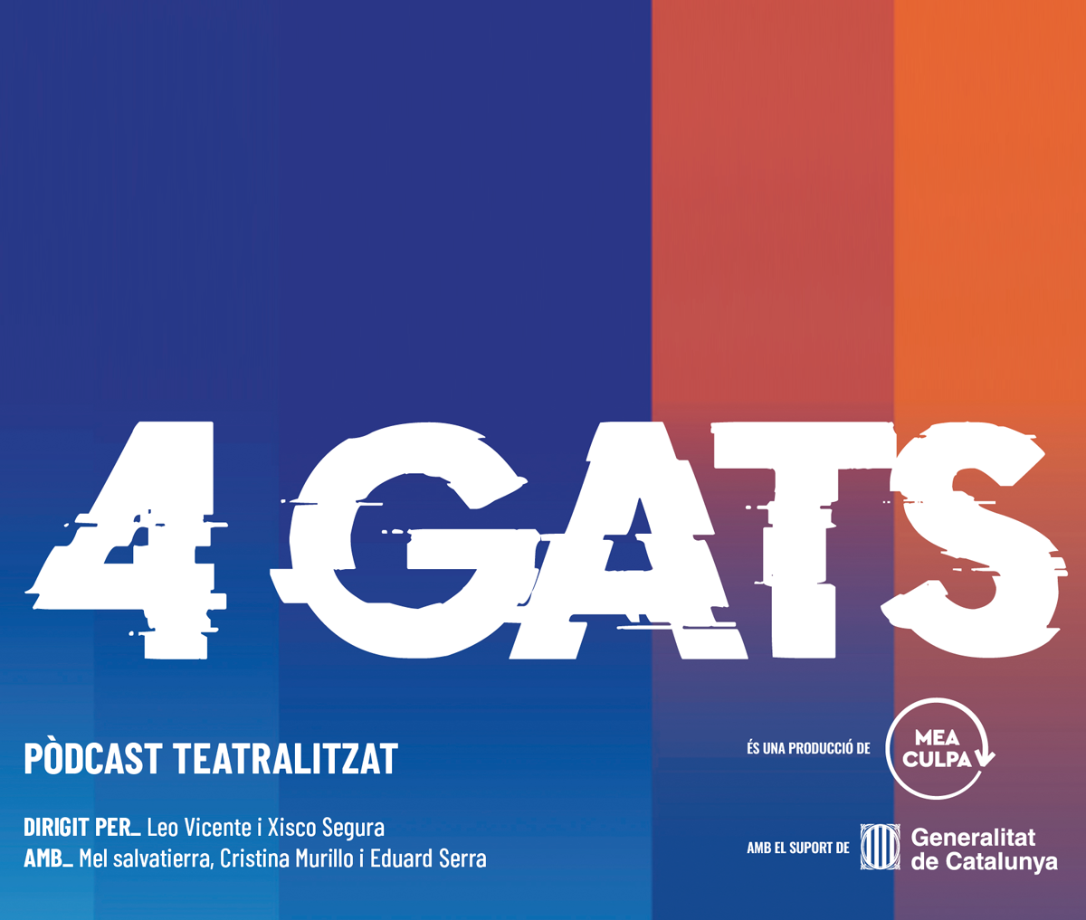 4 GATS, el nou espectacle escolar de la Cia Mea Culpa